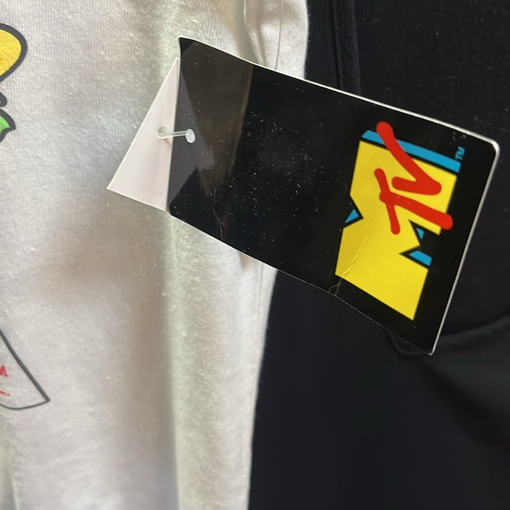 MTV White Graphic T-Shirt - Picture 4 of 5